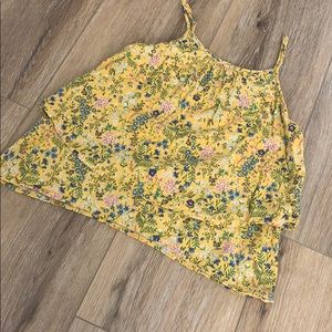 Old Navy Floral Sleeveless Top